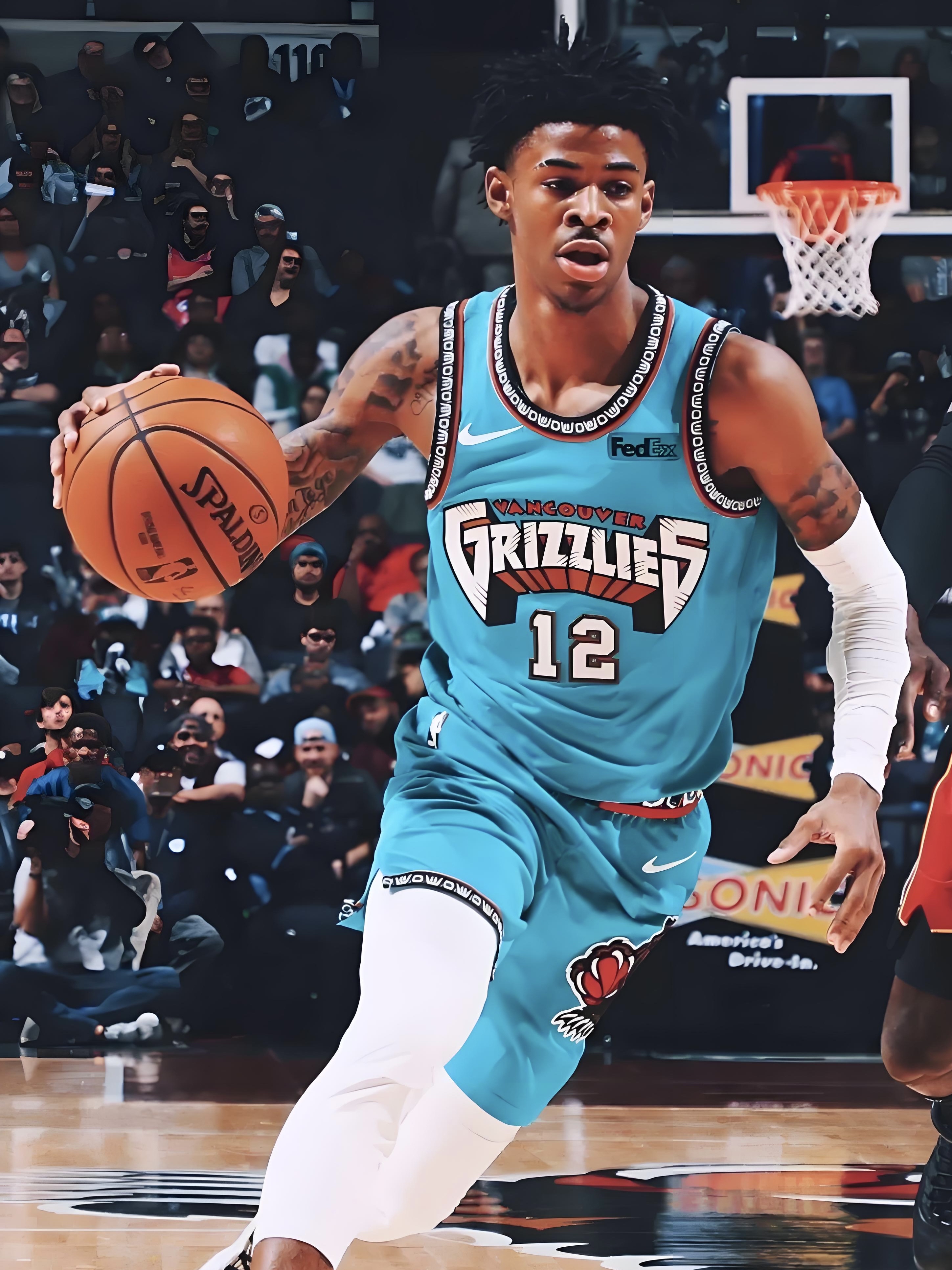 灰熊力克尼克斯，莫兰特刷新纪录